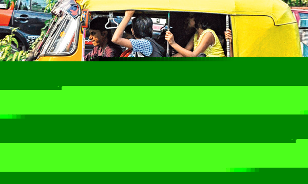 kolkata autos dominating on road and showing fear but who will resist them