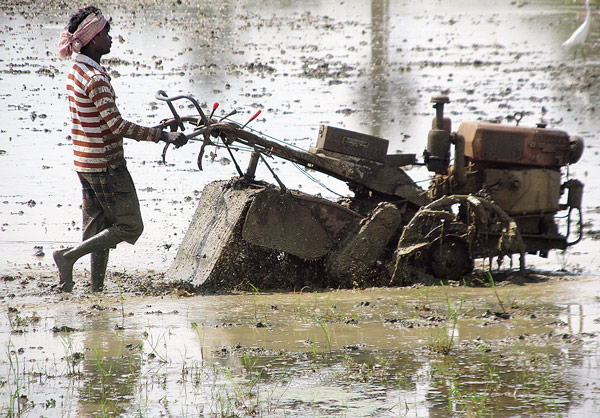 হাল-বলদের বদল হাত-ট্রাক্টরে