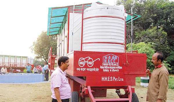 Mobile toilet for Asansol
