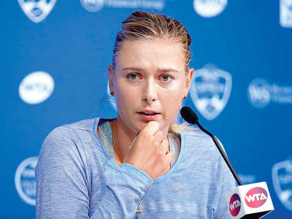 sharapova will miss us open