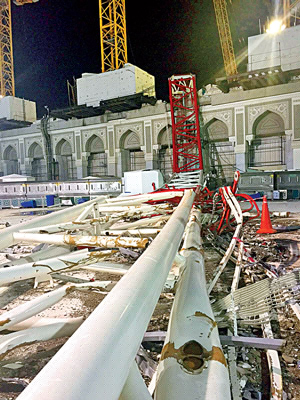 Mecca crane collapse: 107 dead at Saudi Arabia's Grand Mosque