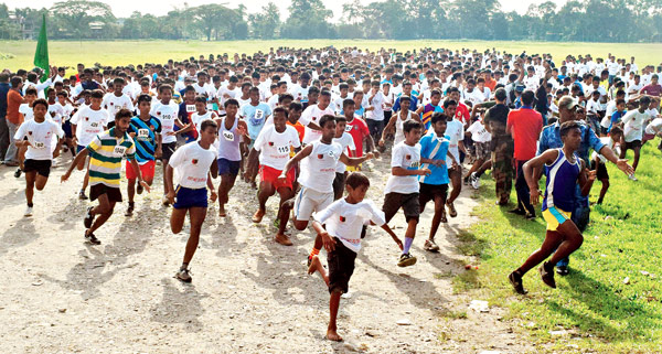 মাদক বিরোধী সচেতনতা প্রসারে ম্যারাথন