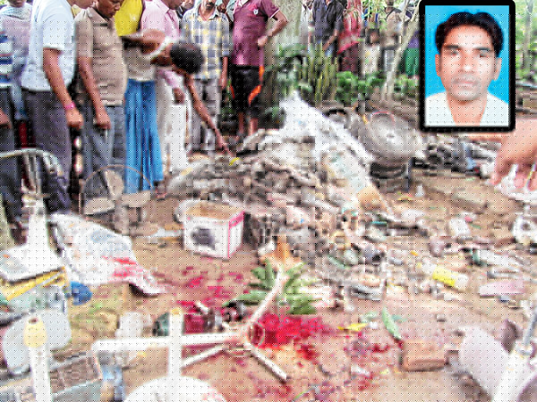 one dead after deadly ied blast at durgapur bharati area police investigation going on