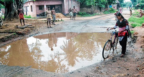 হয়নি কালভার্ট, দুর্ভোগ রসুনপুরে