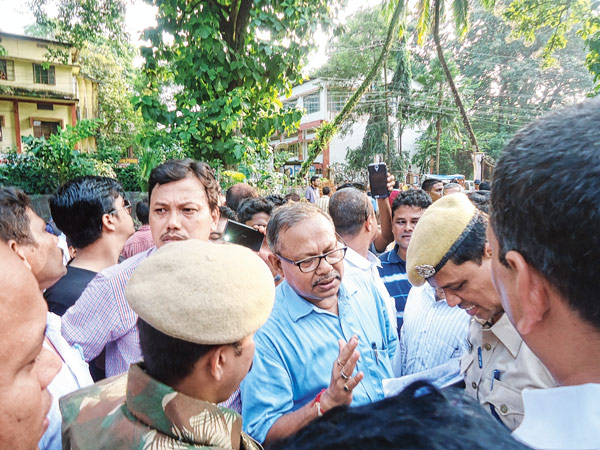  BJP leader arrested by police at Silchar