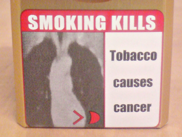 is central govt delaying to depict warning in cigarette packet question arises