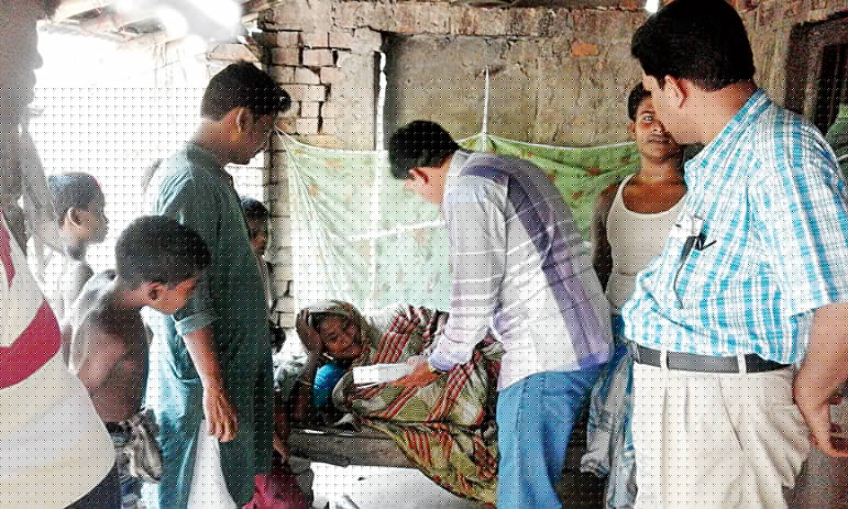 Group clash of Trinamool at Sagardighi