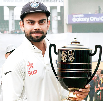 Virat Kohli named BCCI Cricketer of the Year 