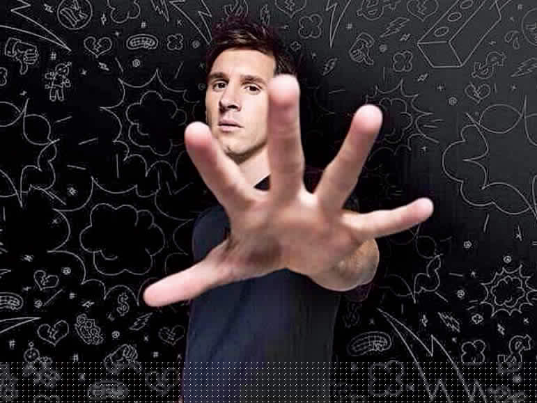 Pre-ballon d'or celebration started with messi hattrick