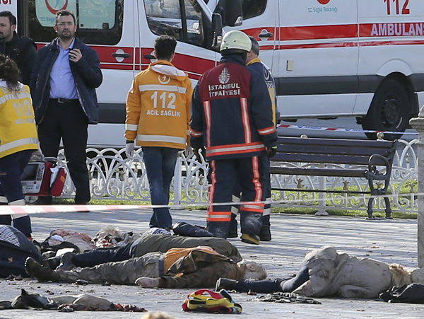  10 Killed, 15 Injured In Blast In Istanbul Tourist Hub dgtl
