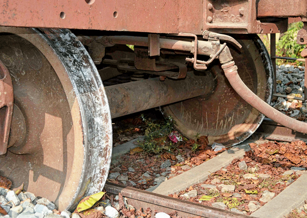goods train derailed