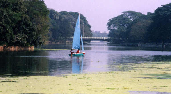 deplorable condition of rabindra sarobar