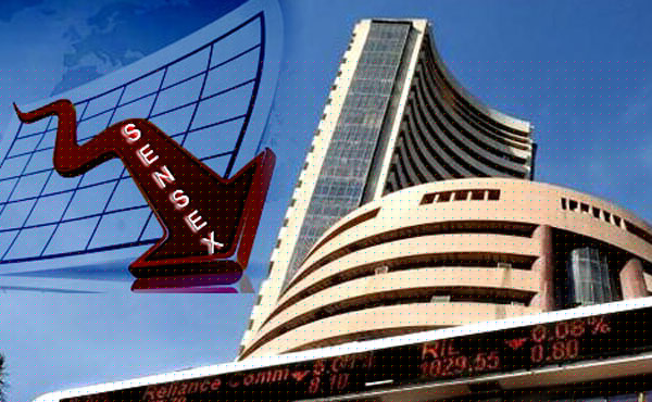 Sensex lowest in 20 months record