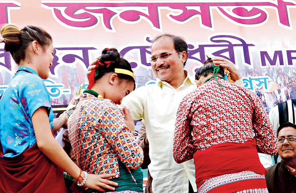 রাজবংশীদের জন্য পর্ষদের দাবি অধীরের