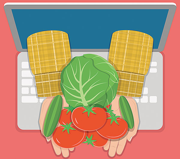 নেট বাজারে বেচতে কৃষকদের থেকে সব্জি কিনবে বিগ বাস্কেট