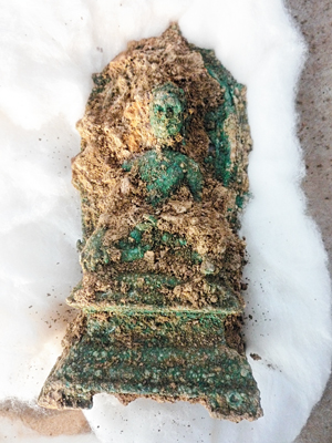 ancient artifacts recovered in mogalmari