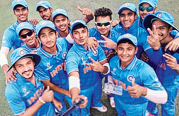 আইরিশদের উড়িয়ে দ্রাবিড়ের ছাত্ররা। মীরপুরে।