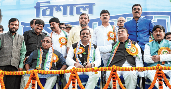 subhendu adhikari tergates baharampur and beldanga for upcoming election of West Bengal