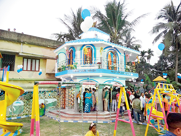 শিশু উদ্যানের উদ্বোধন 