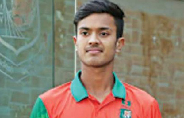 bangladesh u-19 spinner sanjit saha suspended for illegal bowling action dgtl