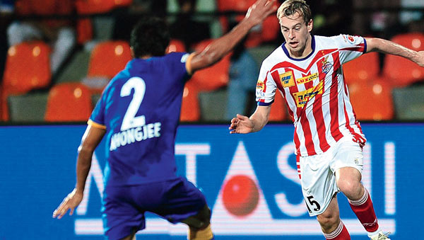 Javi lara is in tremendous form in ISL 2016