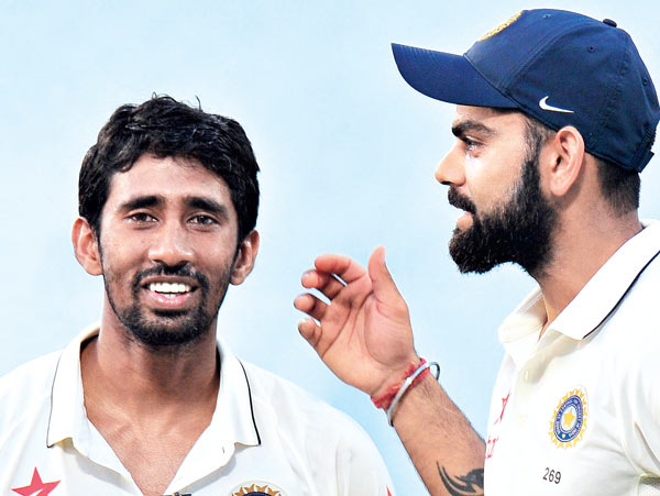 Difficult to Keep Ishant Sharma: Wriddhiman Saha