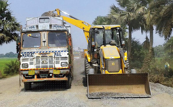 Overloaded trucks, negligence of administration proved once again