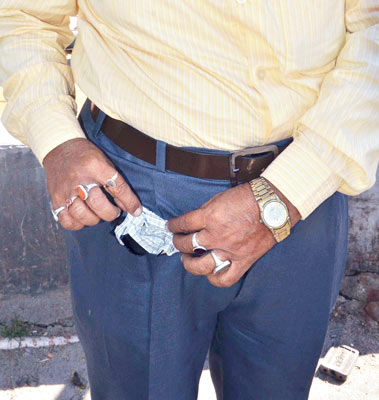 Police's assurance finally gave faith to teacher