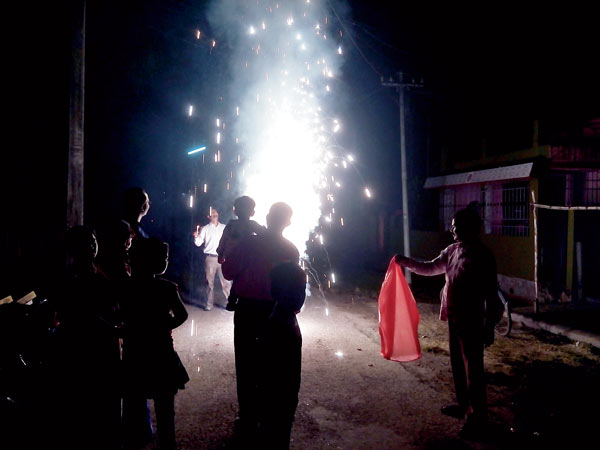 Sound Pollution Reduced This Year in Kali Puja