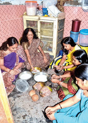 Puja offering contains contains touch of bangladesh