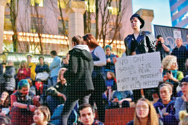 Trump won the battle, still protest in America