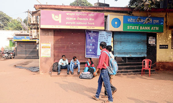 Closed ATM, no money in Post-office