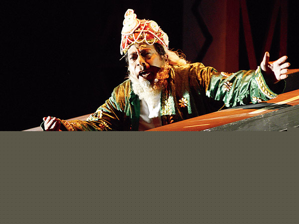 A vivid story of Drama actor