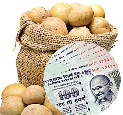 Demonetisation is creating impact on the business of potato
