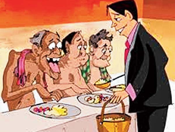 Not a proper food menu presented 