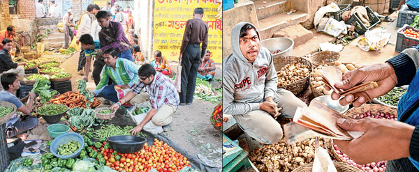 Public went to market at last on Sunday