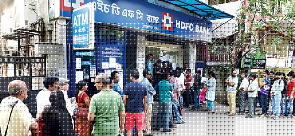 People faced trouble due to long ATM queue, chaos grows day by day