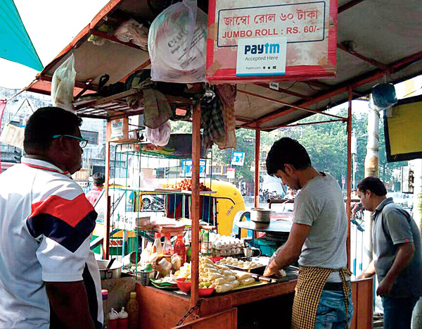 People are relying less in cash transaction, moves to online payment due to demonetization 