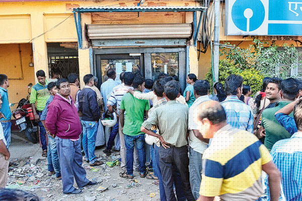 Pensioners are in full of tension on demonetisation schemes