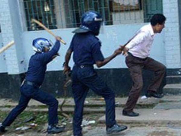 Disturbance at Mymensingh College, death of two including a teacher dgtl