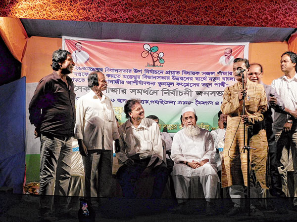 Manteswar byelection campaign on Sunday