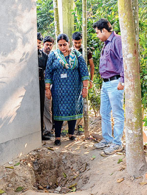 Central Officials became angry on district administration on child trafficking issue