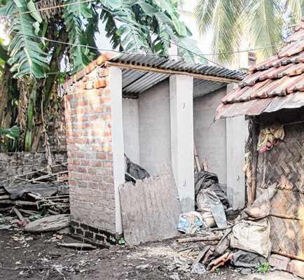 Nirmal zilla mission prevails, still people goes to open field for toilet