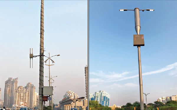 New Smart Lamp Posts Introduced at New Town