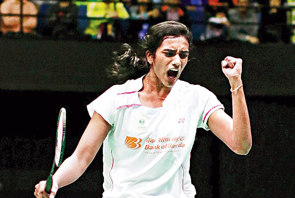 Sindhu Won the First match of World Super Series Final