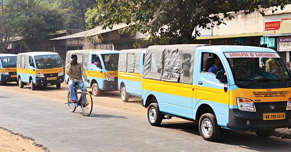 Private Cabs put a sadness for daily mini buses 