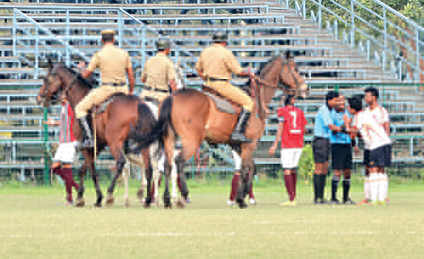Everything happens except good football in juniors' Derby