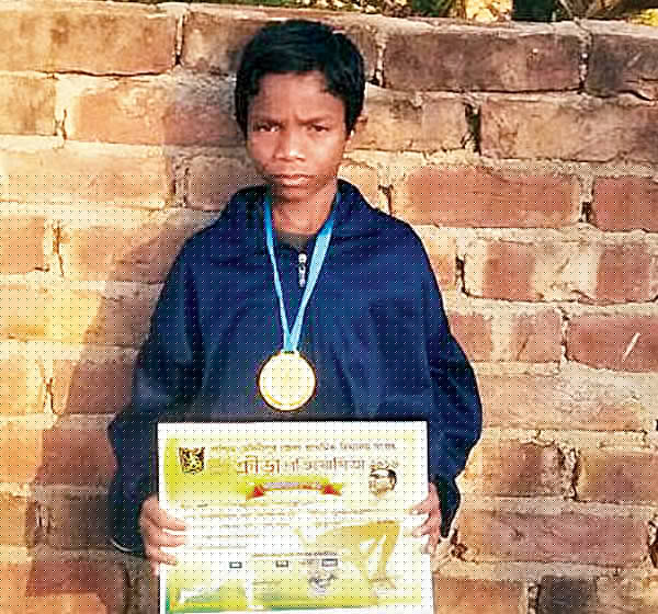 Orphan boy got an opportunity to take part in State Level Sport Competition