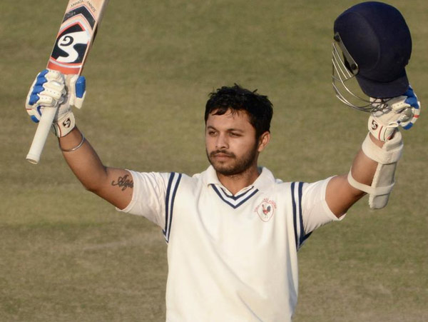 Samit Gohel scored a record breaking triple century dgtl