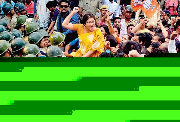 Agitation of BJP and Congress continues against ‘inborn’ trafficking